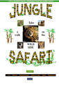 Mobile Screenshot of junglesafari.biz